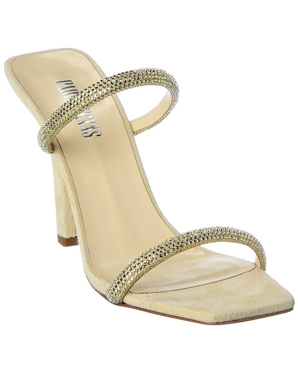 Paris Texas Metallic Holly Linda Suede Sandal