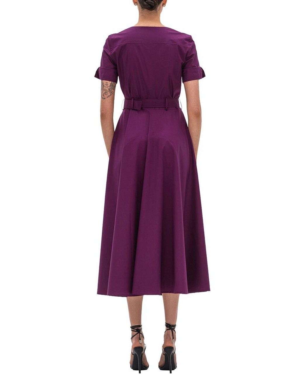 BGL Purple A-Line Dress
