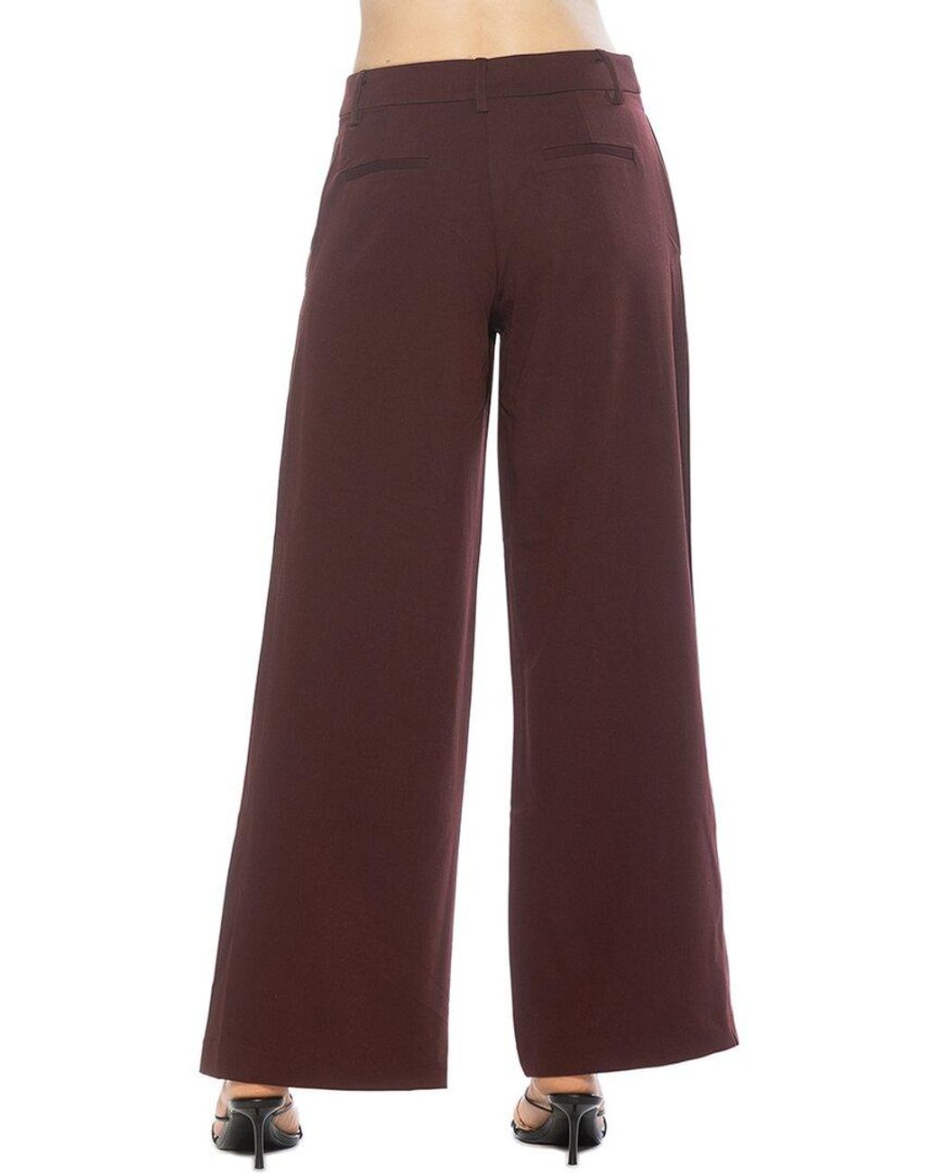 Alexia Admor Purple Quinn Pant