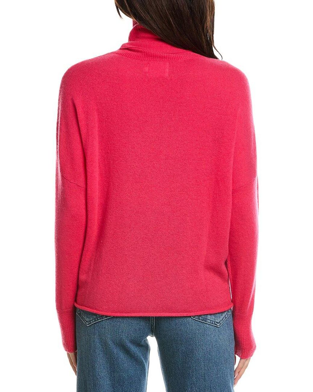 Brodie Cashmere Textured Roll Neck Wool & Cashmere-Blend Sweater