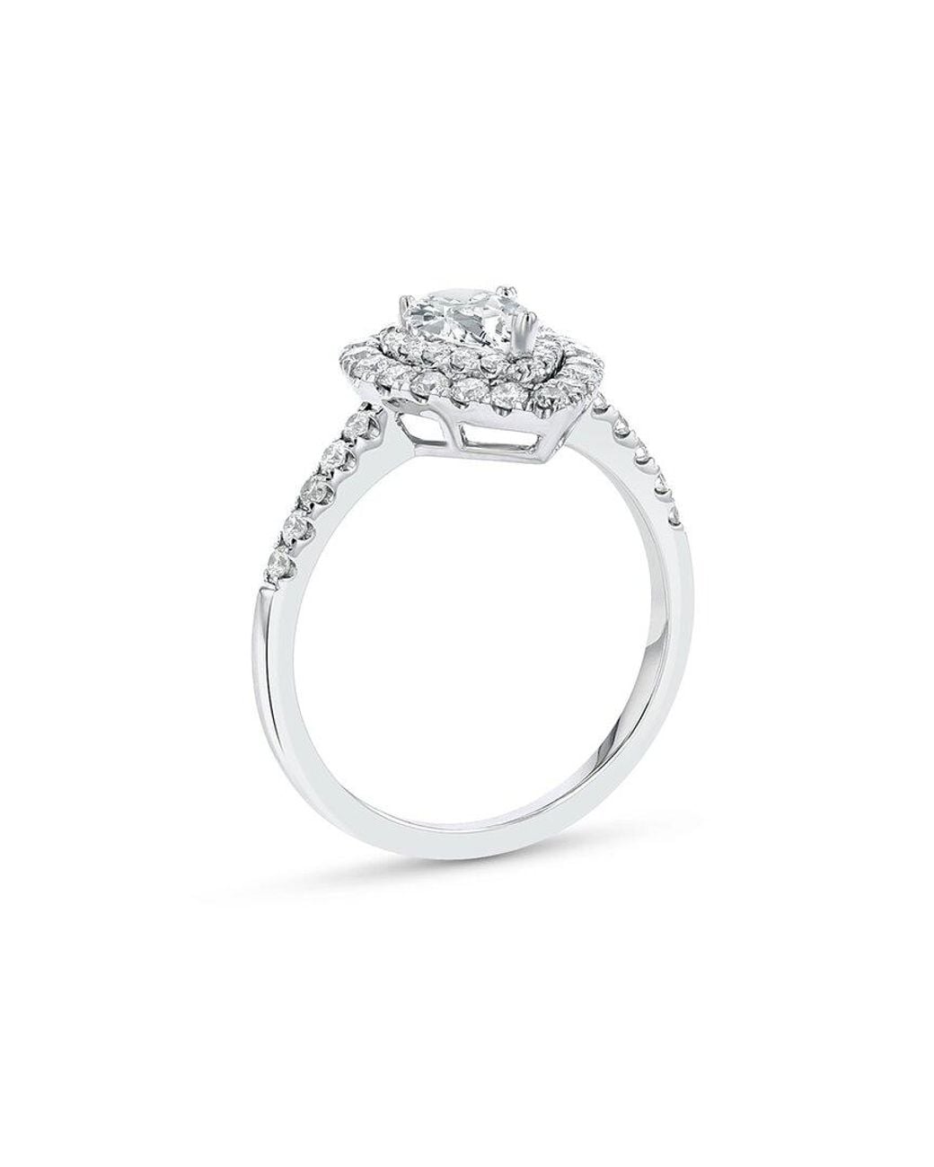 LEVARON White 18K 1.09 Ct. Tw. Diamond Ring