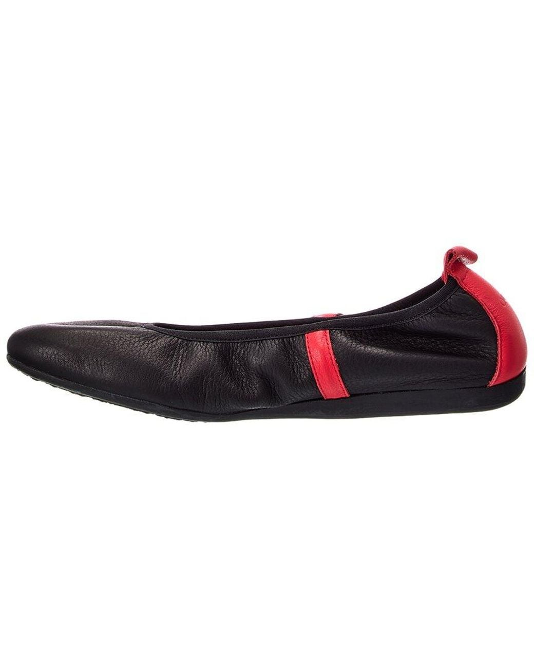 Arche Blue Lamour Leather Flat