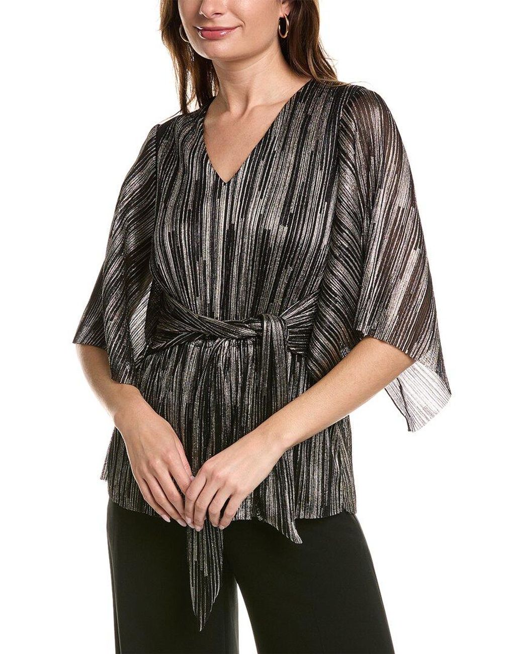 Joseph Ribkoff Gray Top