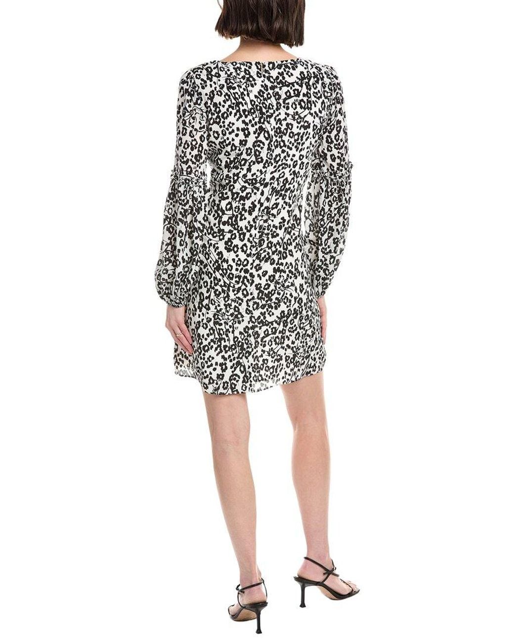 Lilly Pulitzer Black Cleme Silk Mini Dress