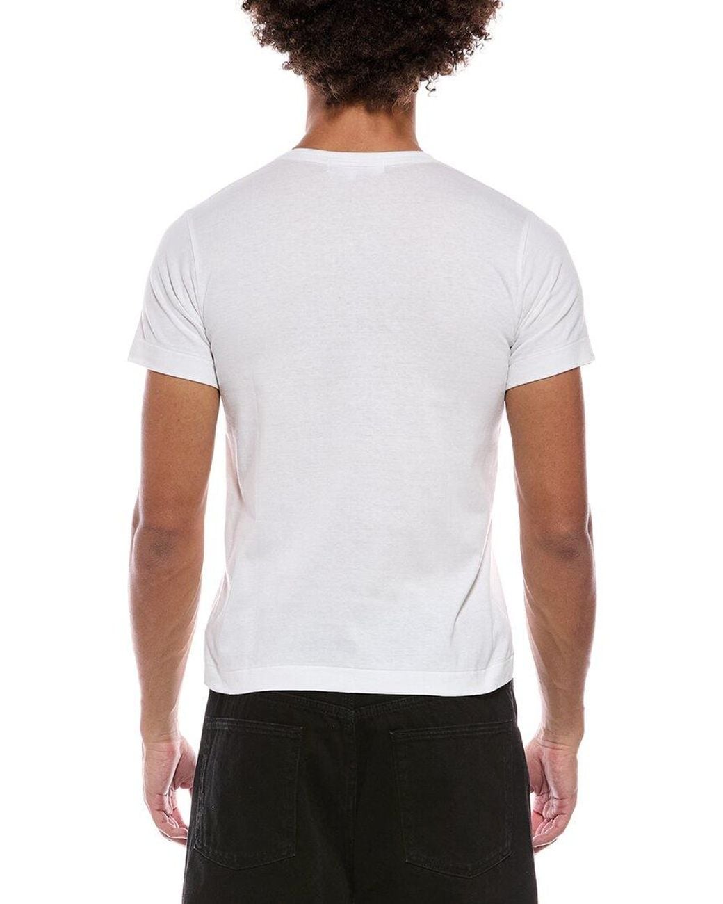 COMME DES GARÇONS PLAY Red T-Shirt for men