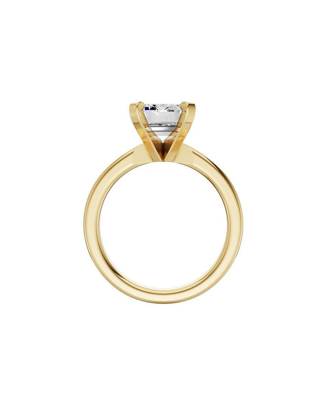 Lab Grown Diamonds White 14K 3.00 Ct. Tw. Lab-Grown Diamond Ring