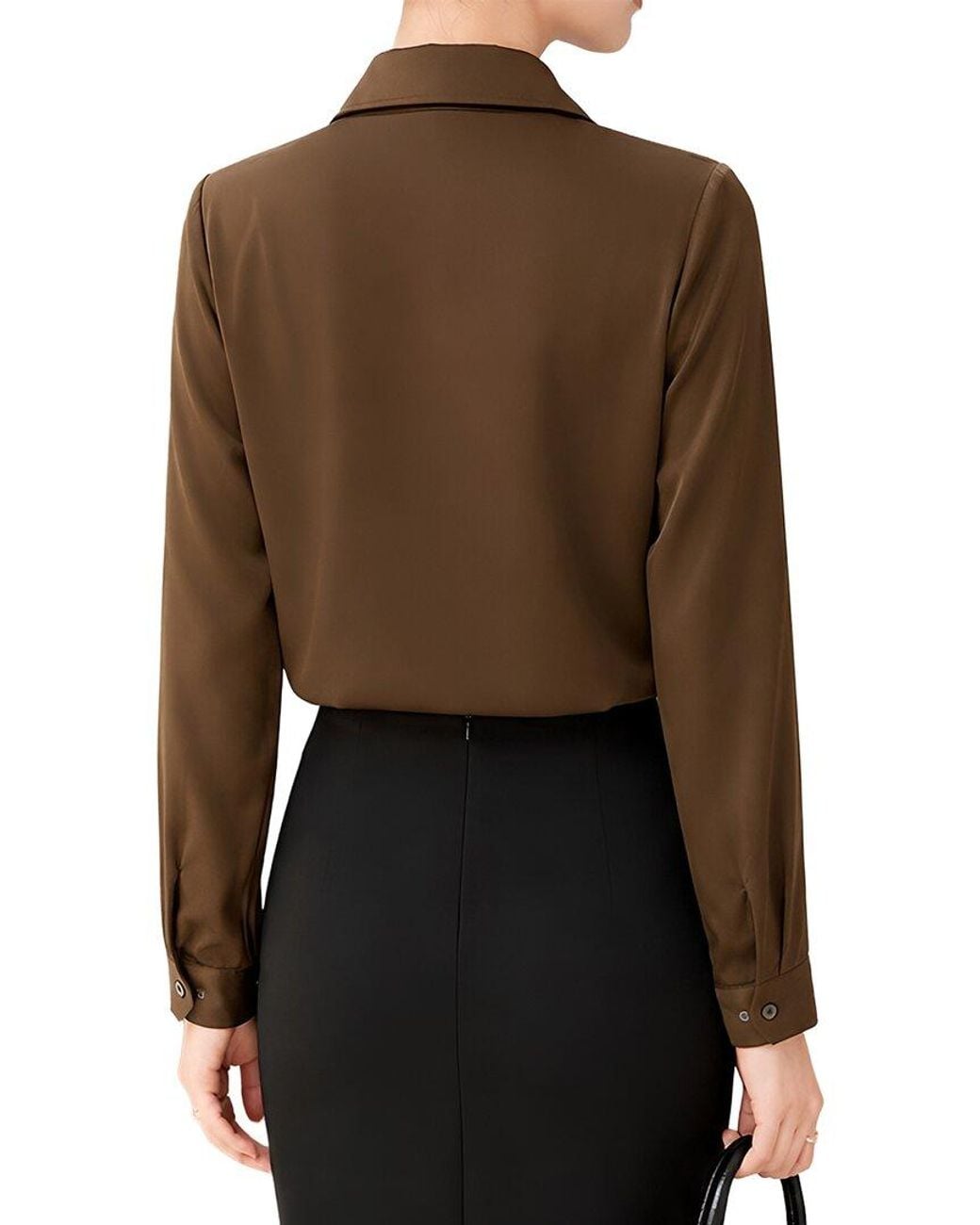 Olivia Taylor Brown Shirt
