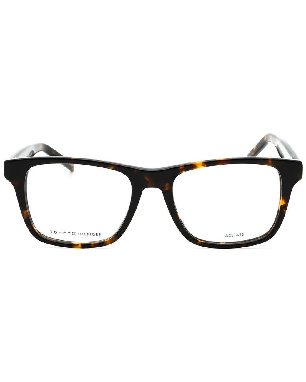 Tommy Hilfiger Black Th 1990 52Mm Optical Frames for men