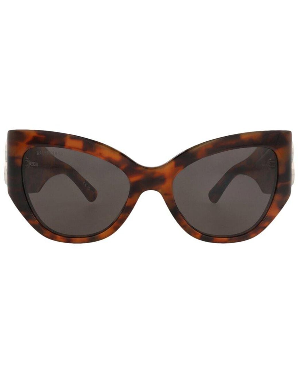 Balenciaga Brown Bb0322S 55Mm Sunglasses