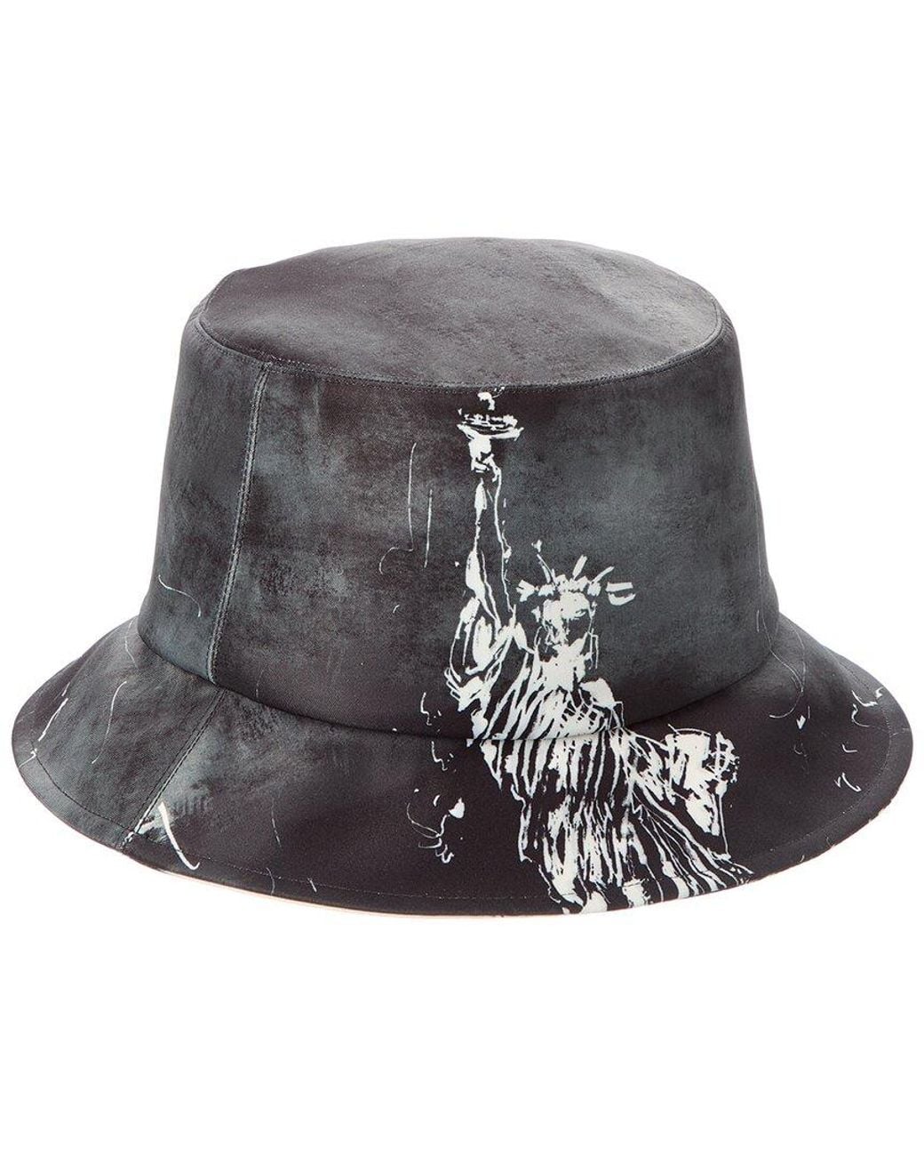 Dior Gray Bucket Hat