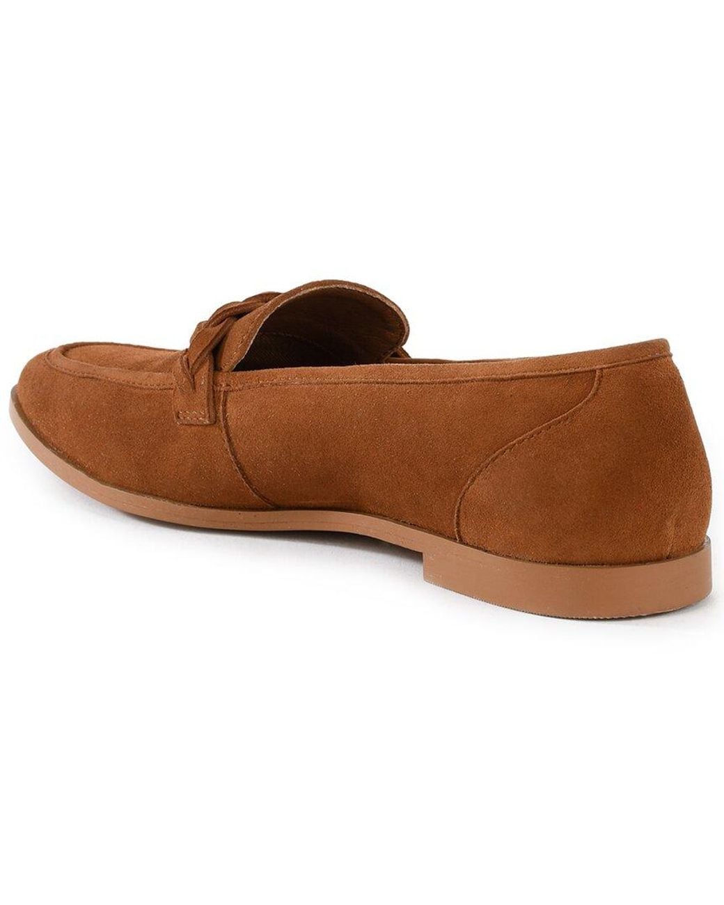 Seychelles Brown Suede Loafer