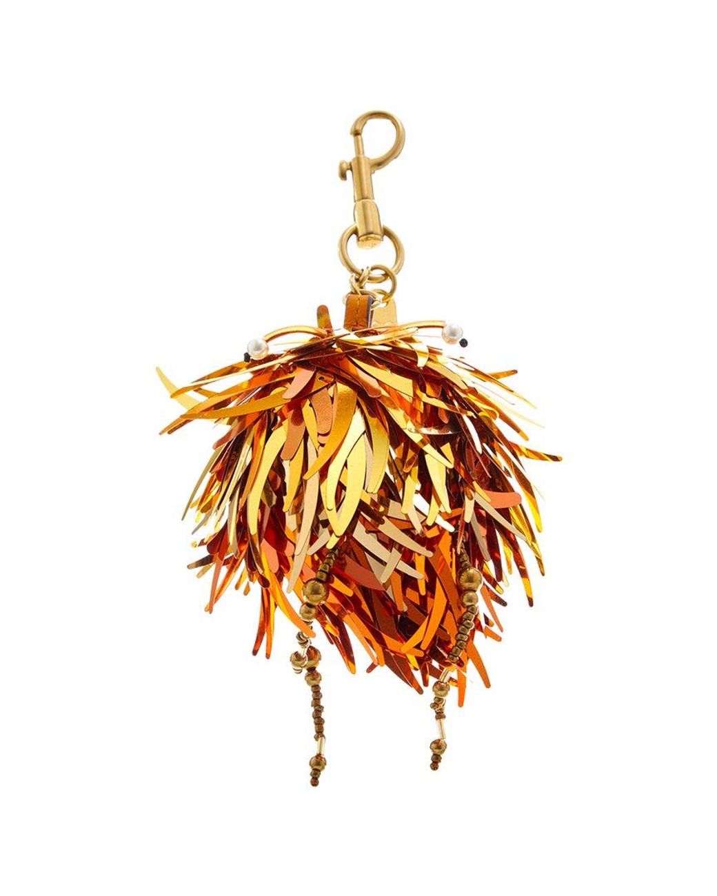 Anya Hindmarch Metallic Embellished Space Creature Charm