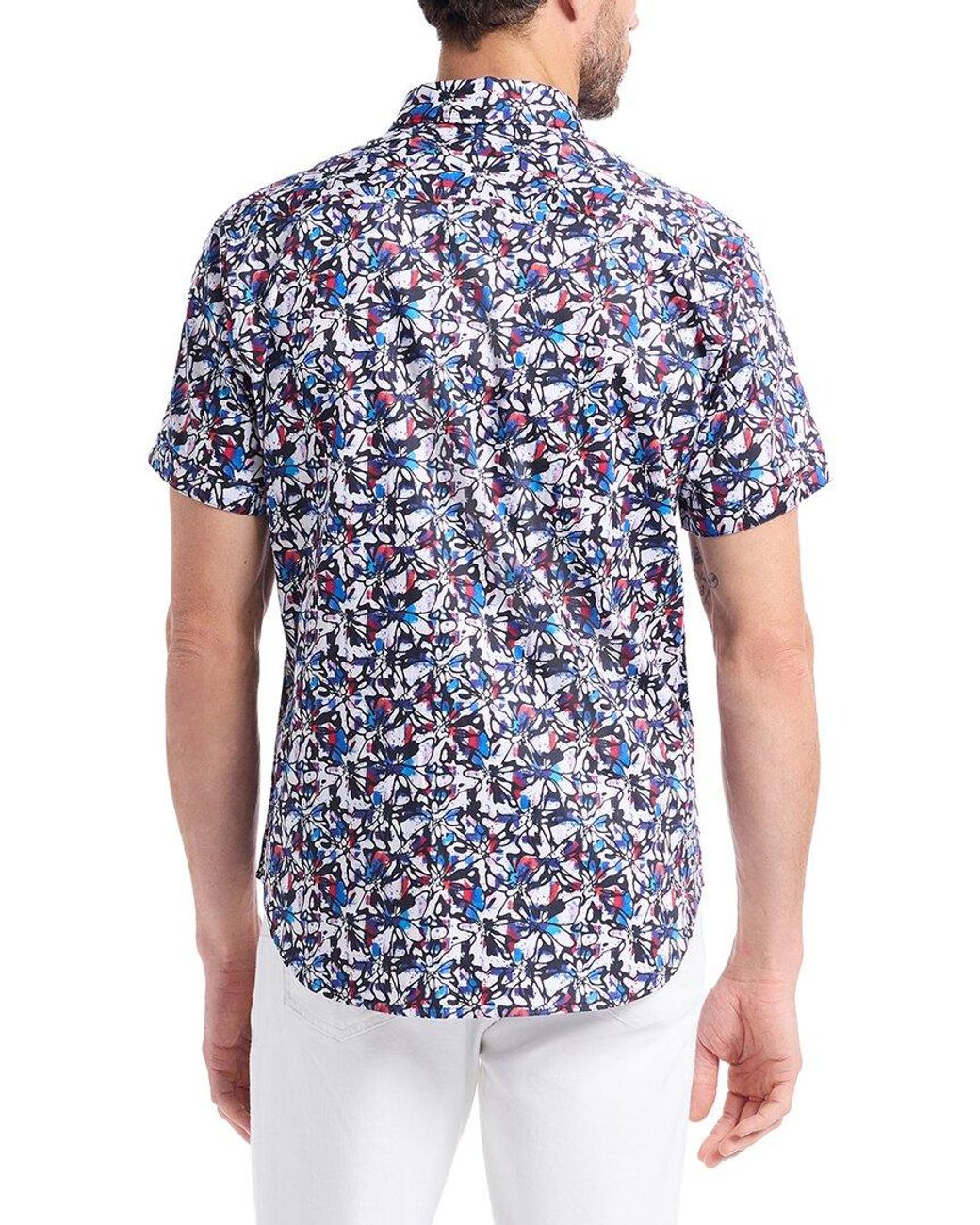 Robert Graham Blue Dolwen Woven Shirt for men