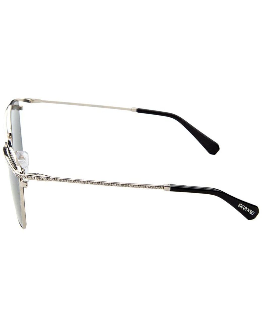 Swarovski Metallic Sk700658-X 58Mm Sunglasses
