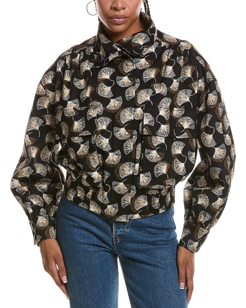 Diane von Furstenberg Black Shay Jacket