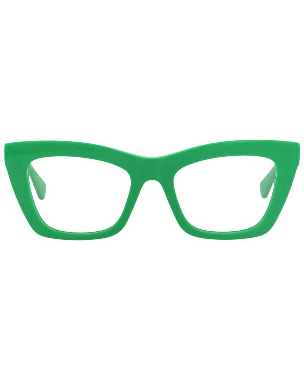 Bottega Veneta Green 50Mm Optical Frames