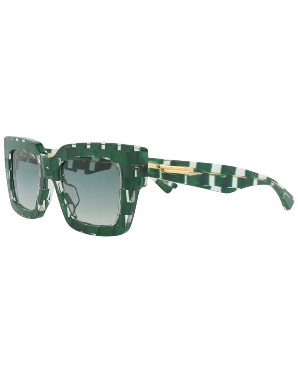 Bottega Veneta Green Bv1212S 52Mm Sunglasses