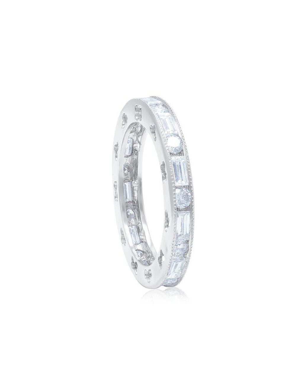 Diana M White Fine Jewelry Platinum 2.30 Ct. Tw. Diamond Eternity Ring