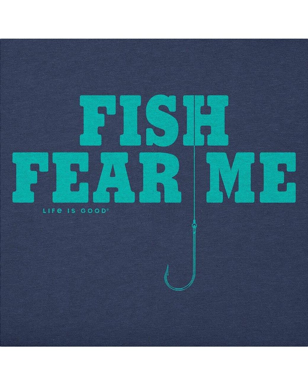 Life Is Good. Blue Crusher Tee for men