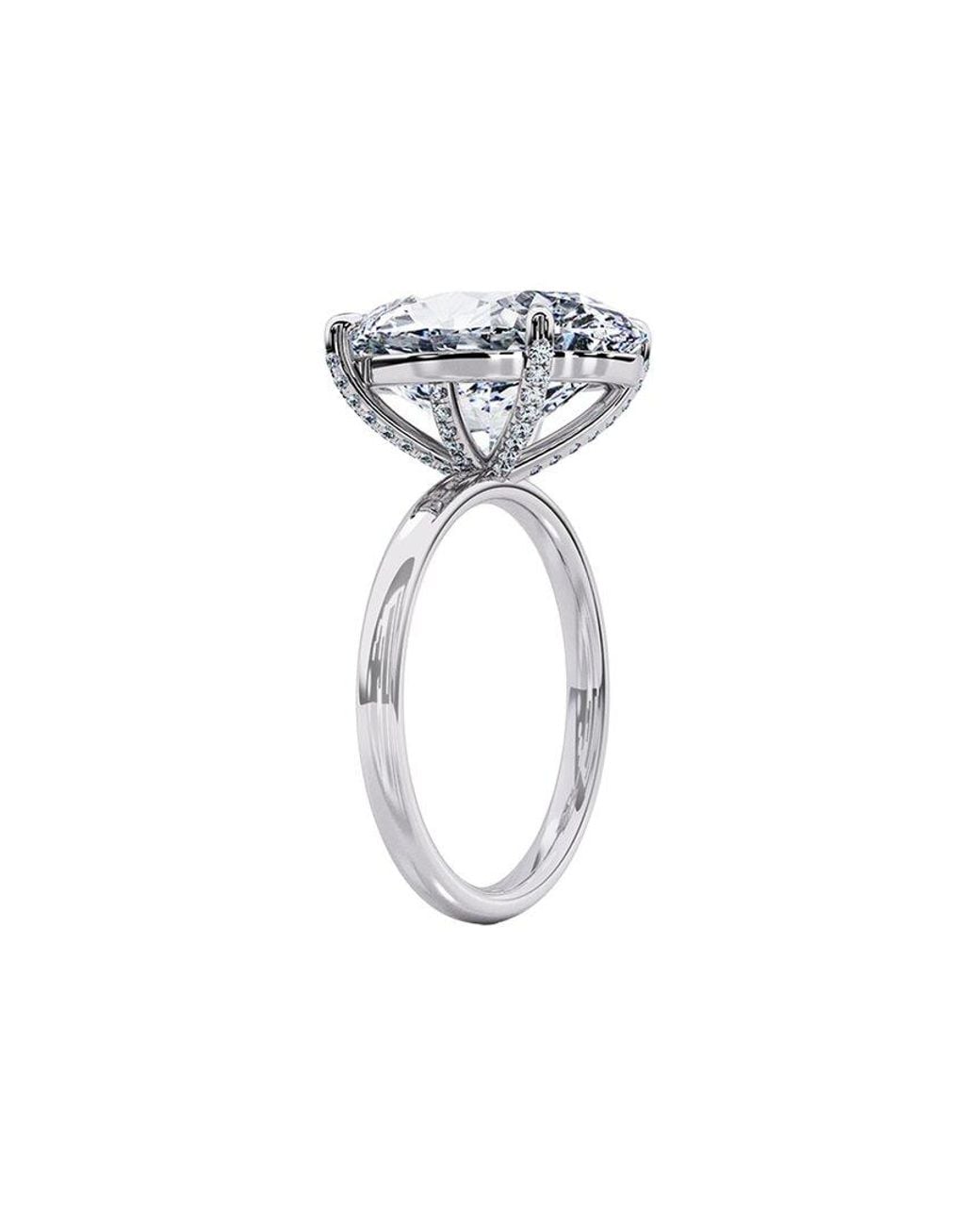 Lab Grown Diamonds White 14K 6.00 Ct. Tw. Lab-Grown Diamond Ring