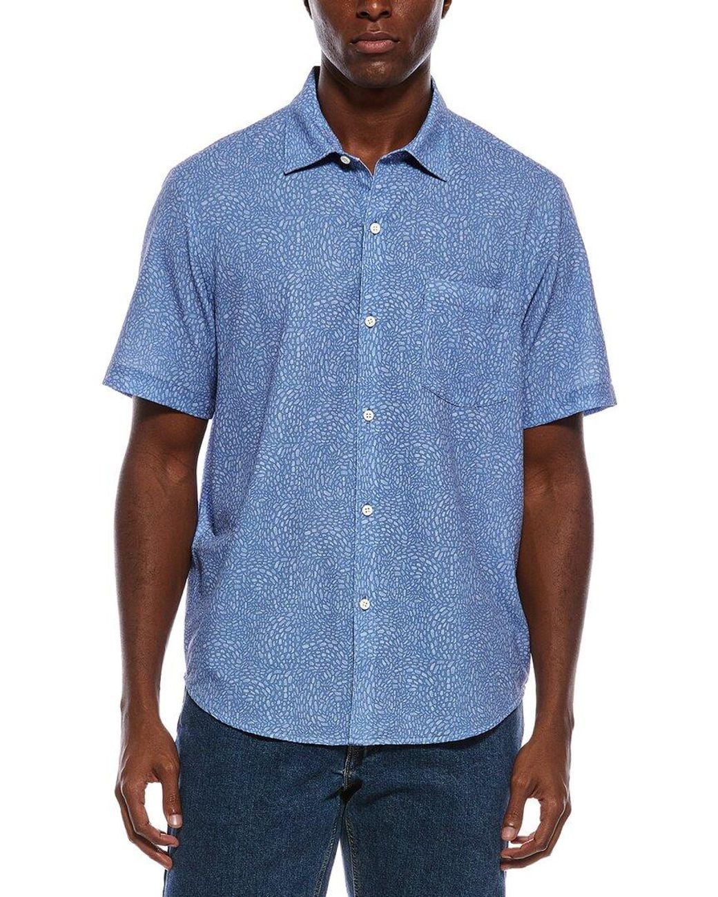 Tommy Bahama Blue Bahama Coast Dot Drift Shirt for men