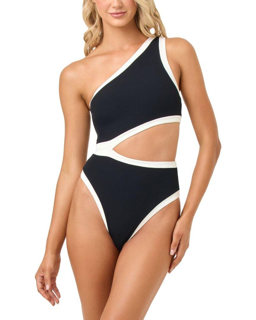 LSPACE Blue Loren One Piece Bitsy