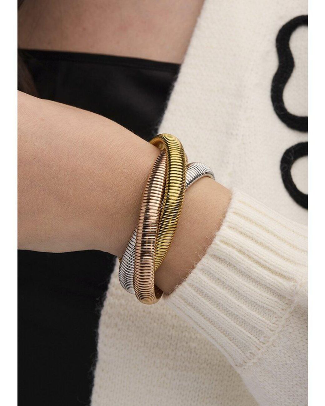 Saachi White Stainless Steel Three Tone Coil Three Tone Coil