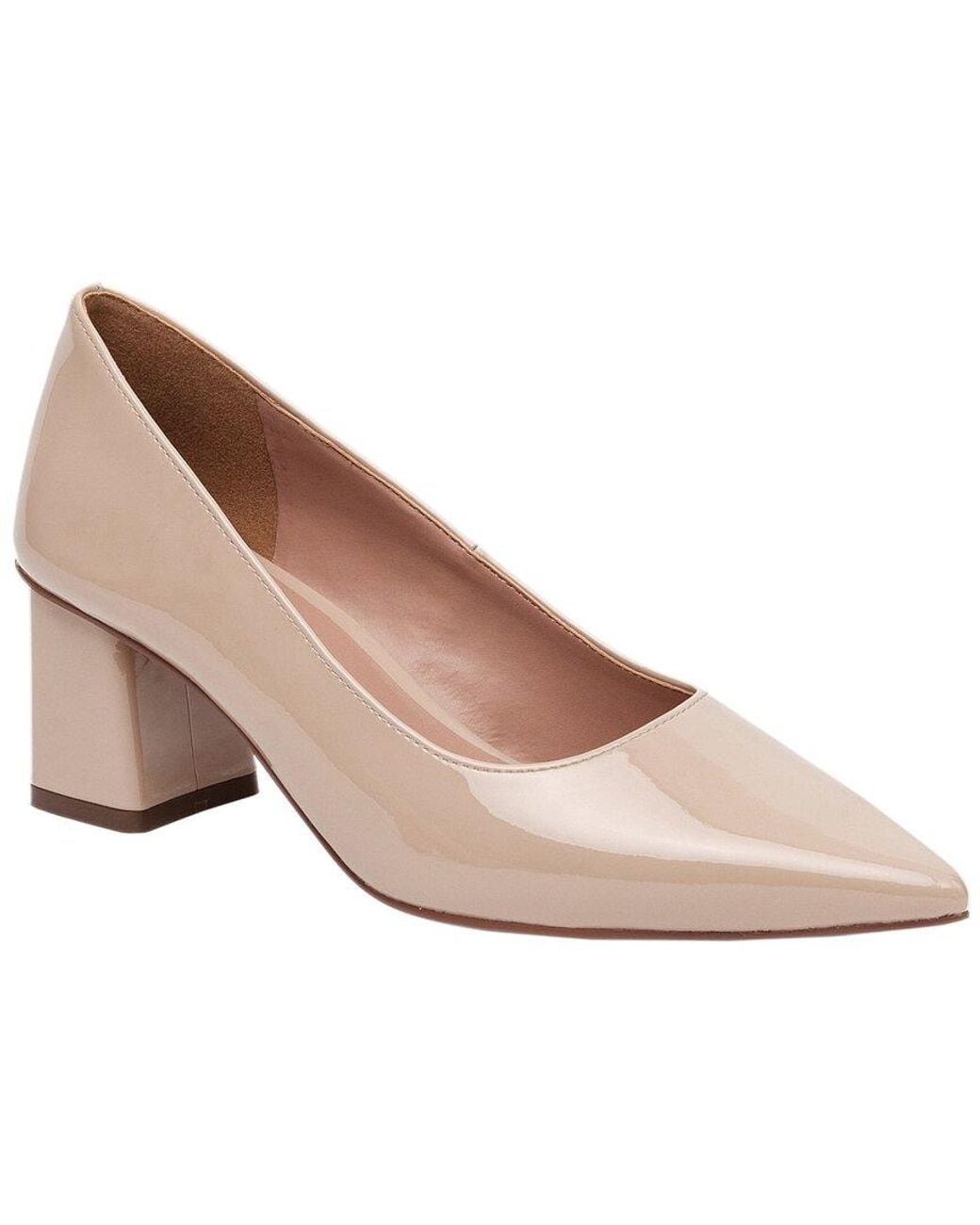 Linea Paolo Pink Bilson-L Leather Pump
