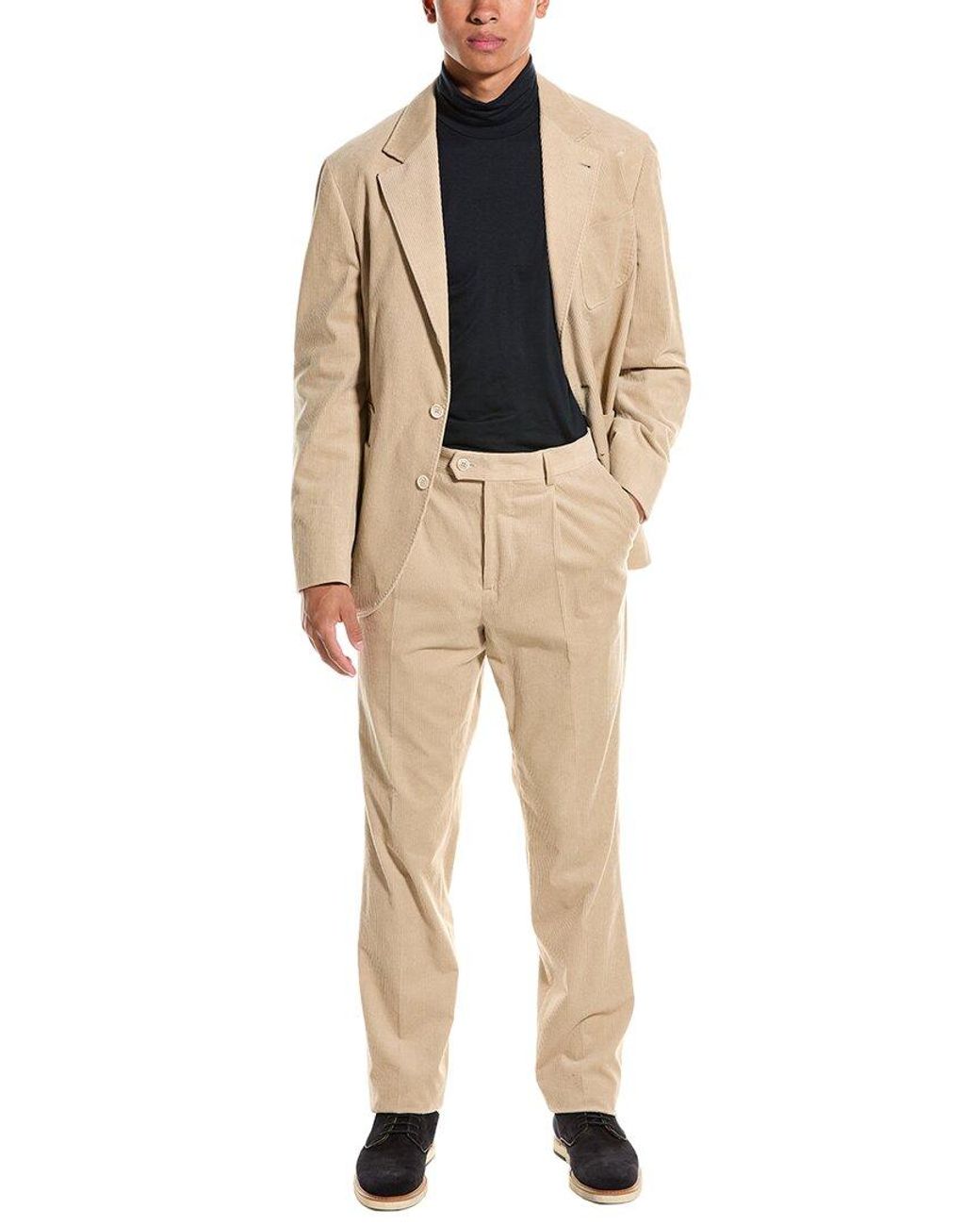 Brunello Cucinelli Natural Suit for men