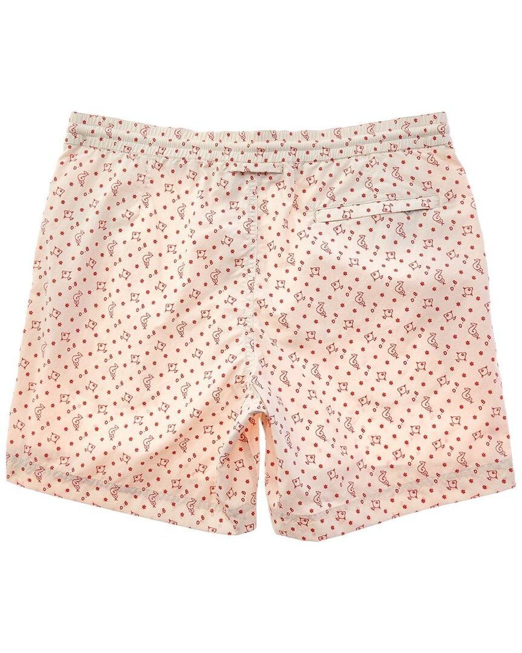 Orlebar Brown Pink Swim Trunk for men