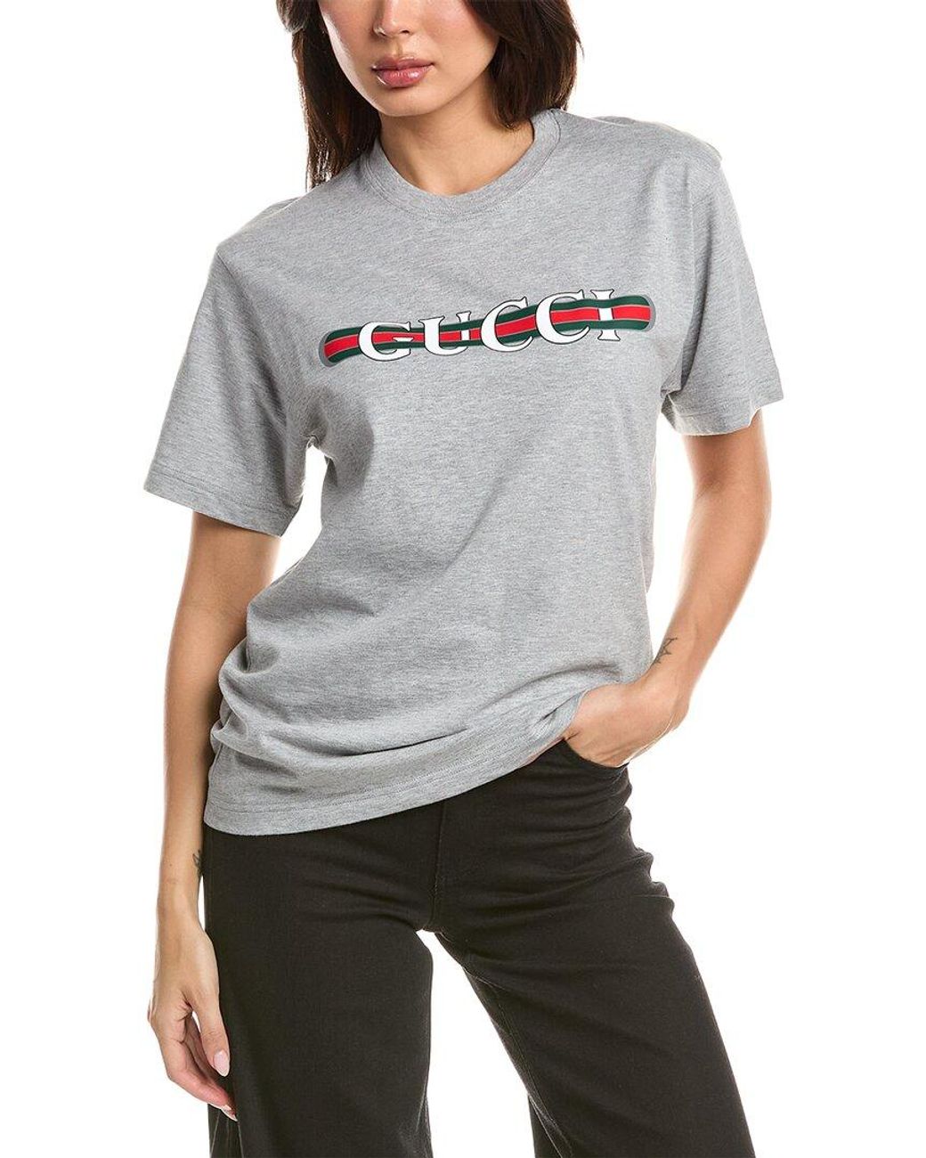 Gucci Gray Ancora T-Shirt
