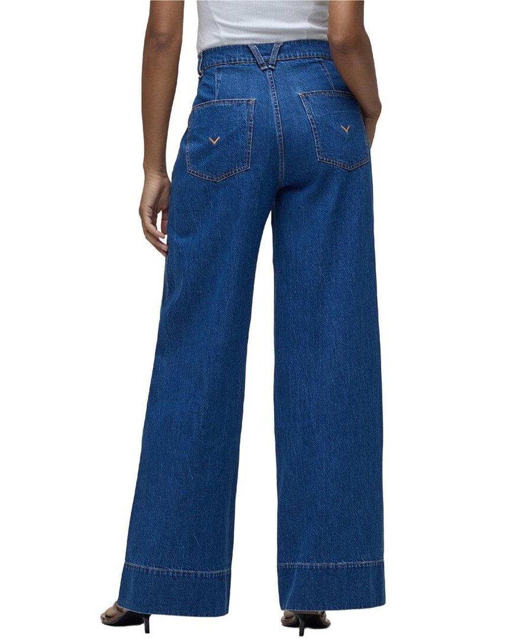 Hudson Blue James High Rise Trouser Wide Leg Jean