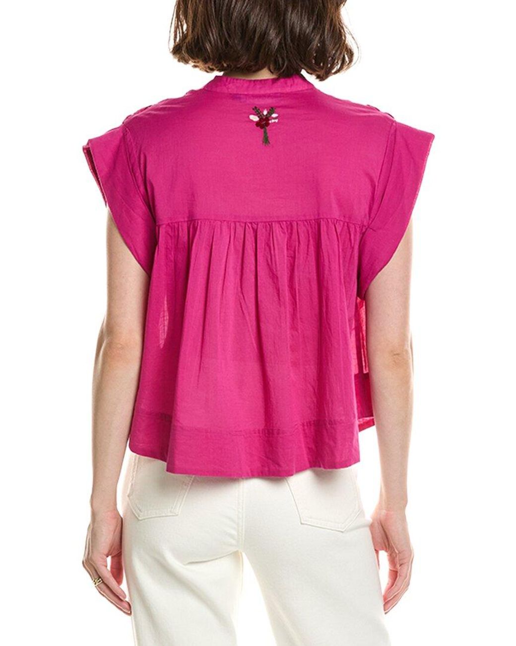 Ro's Garden Pink Ros Garden Nini Top