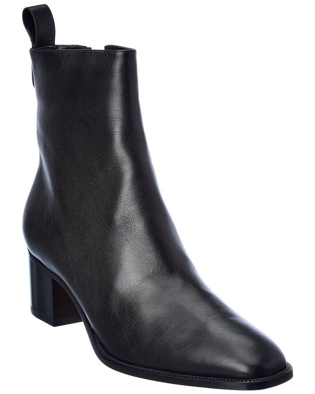 Christian Louboutin Antilop Leather Boot in Black | Lyst UK
