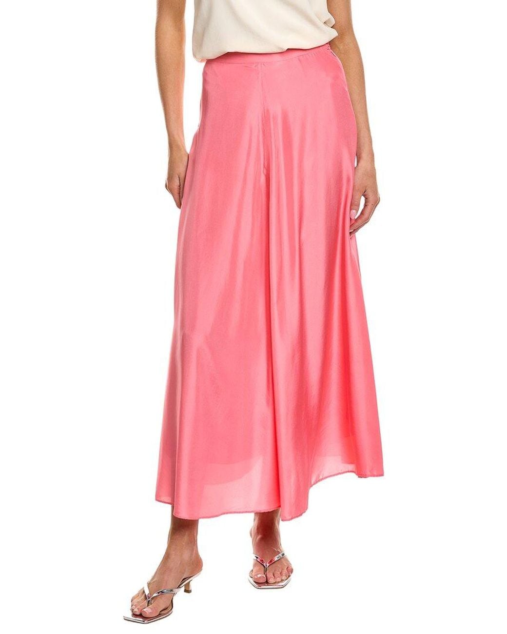 Forte_forte Pink Midi Skirt