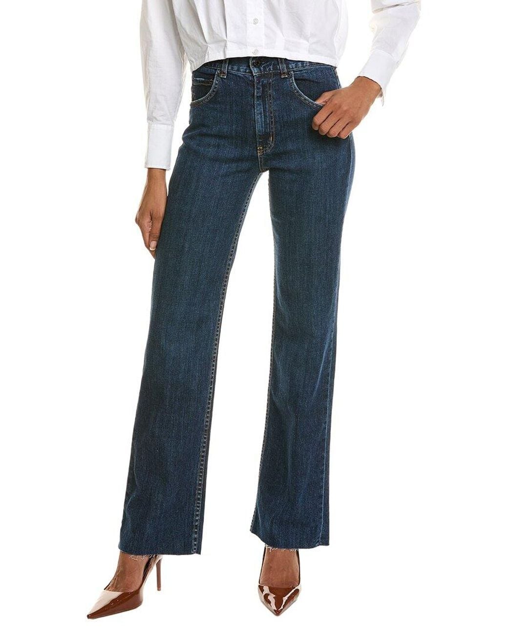 ASKK NY Blue Ludlow Dark Stone Jean