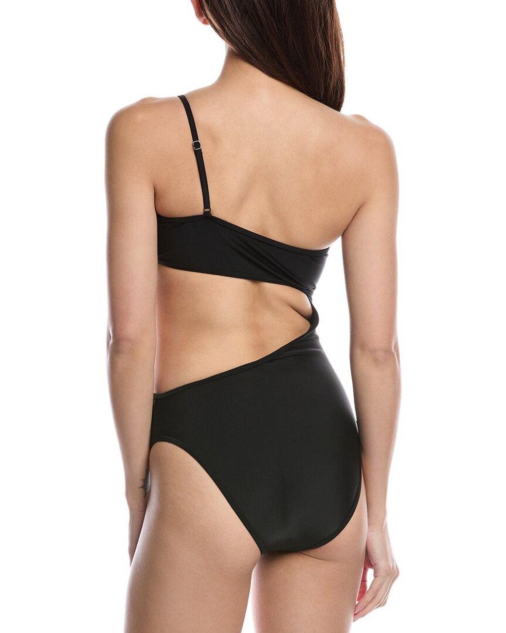 Ramy Brook Black Cassia One-Piece