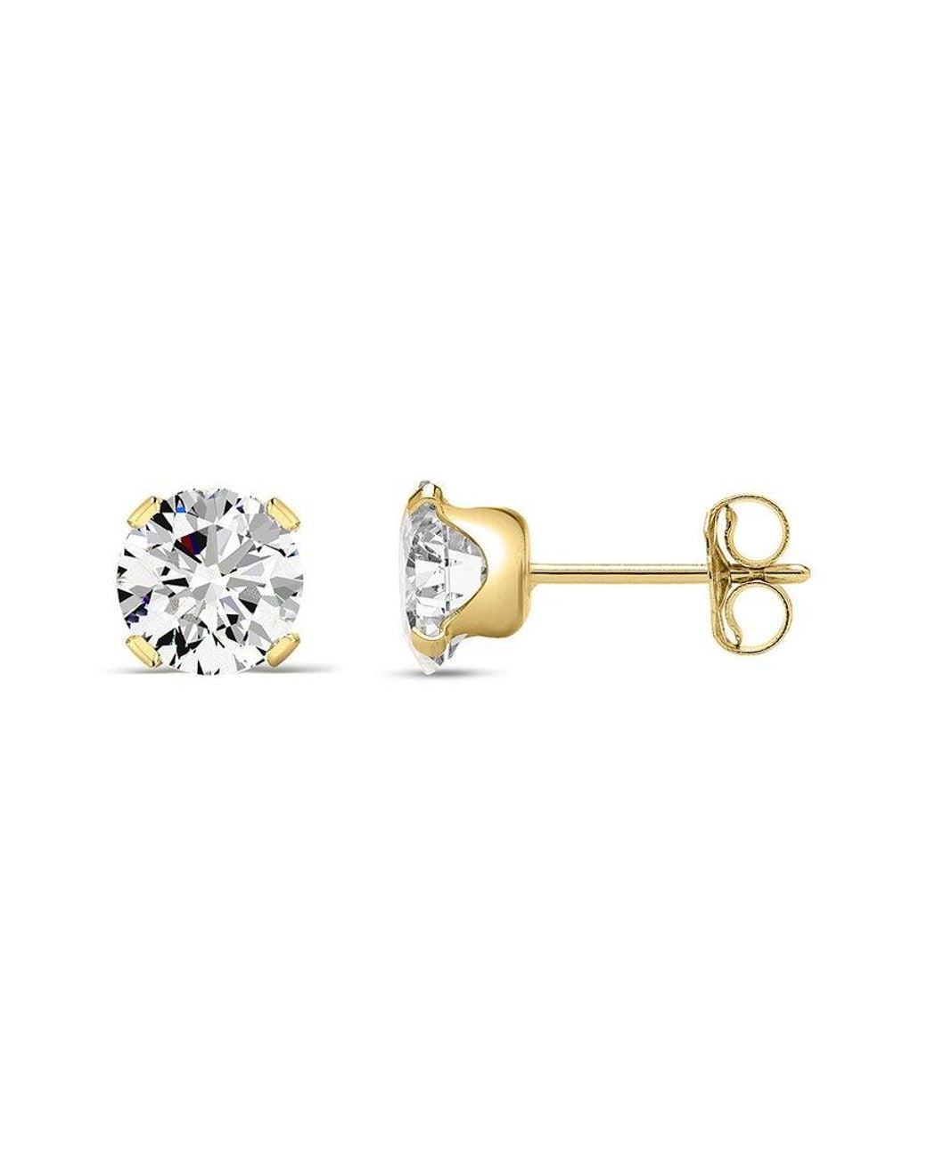 Jaclyn Smith Metallic 2.00 Ct. Tw. Lab-Grown Moissanite Earrings