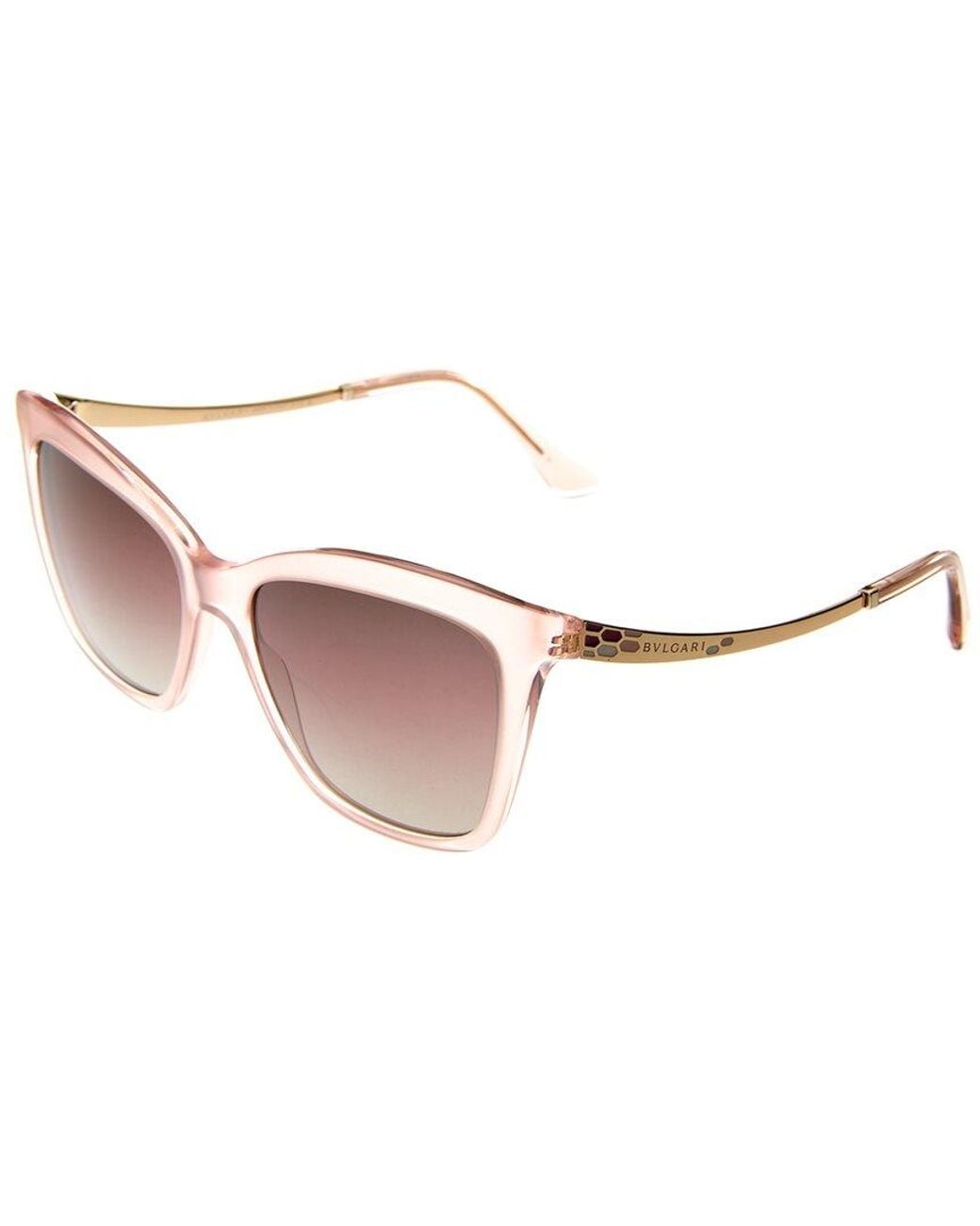 BVLGARI White Bv8257 54mm Sunglasses