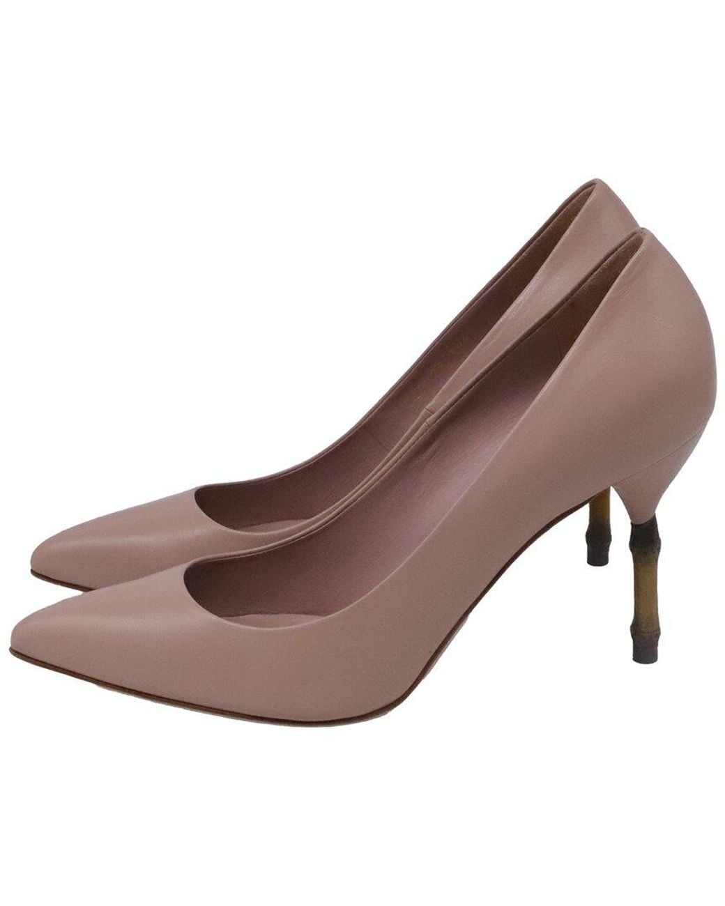 Gucci Brown Leather Pump (Authentic Pre-Loved)