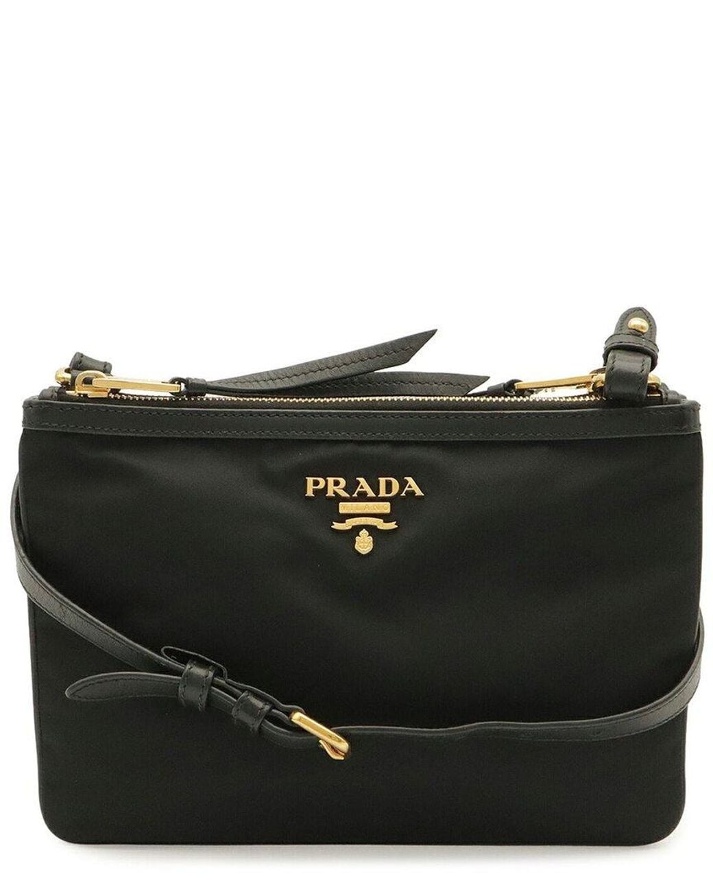 Prada Black Nylon Crossbody (Authentic Pre-Loved)