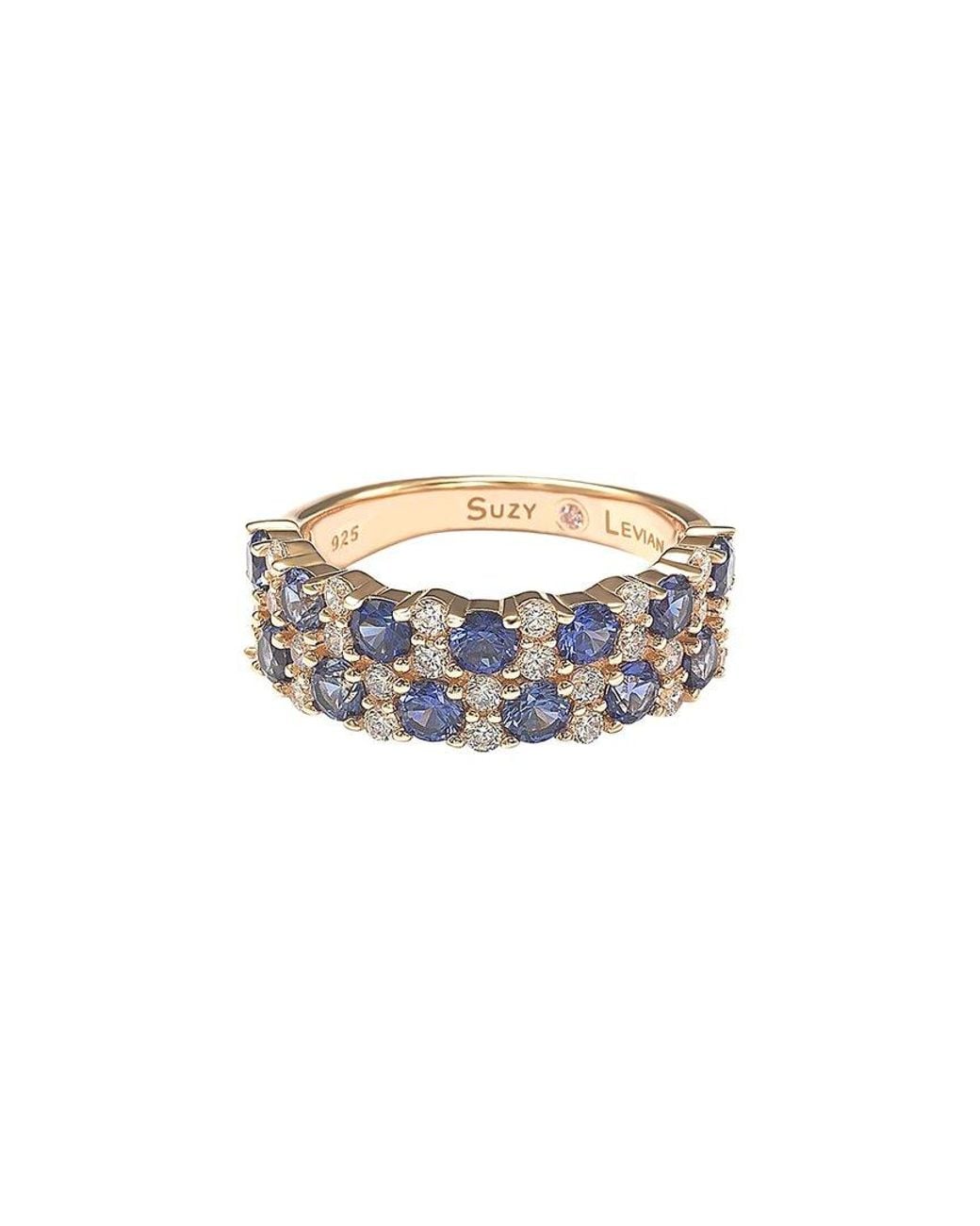 Suzy Levian CZ Jewelry White Suzy Levian Cz Ring