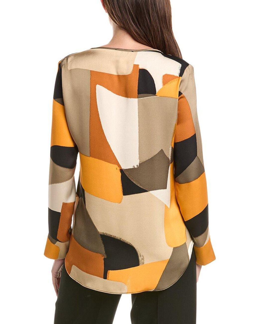 Joseph Ribkoff Black Tie Neck Top