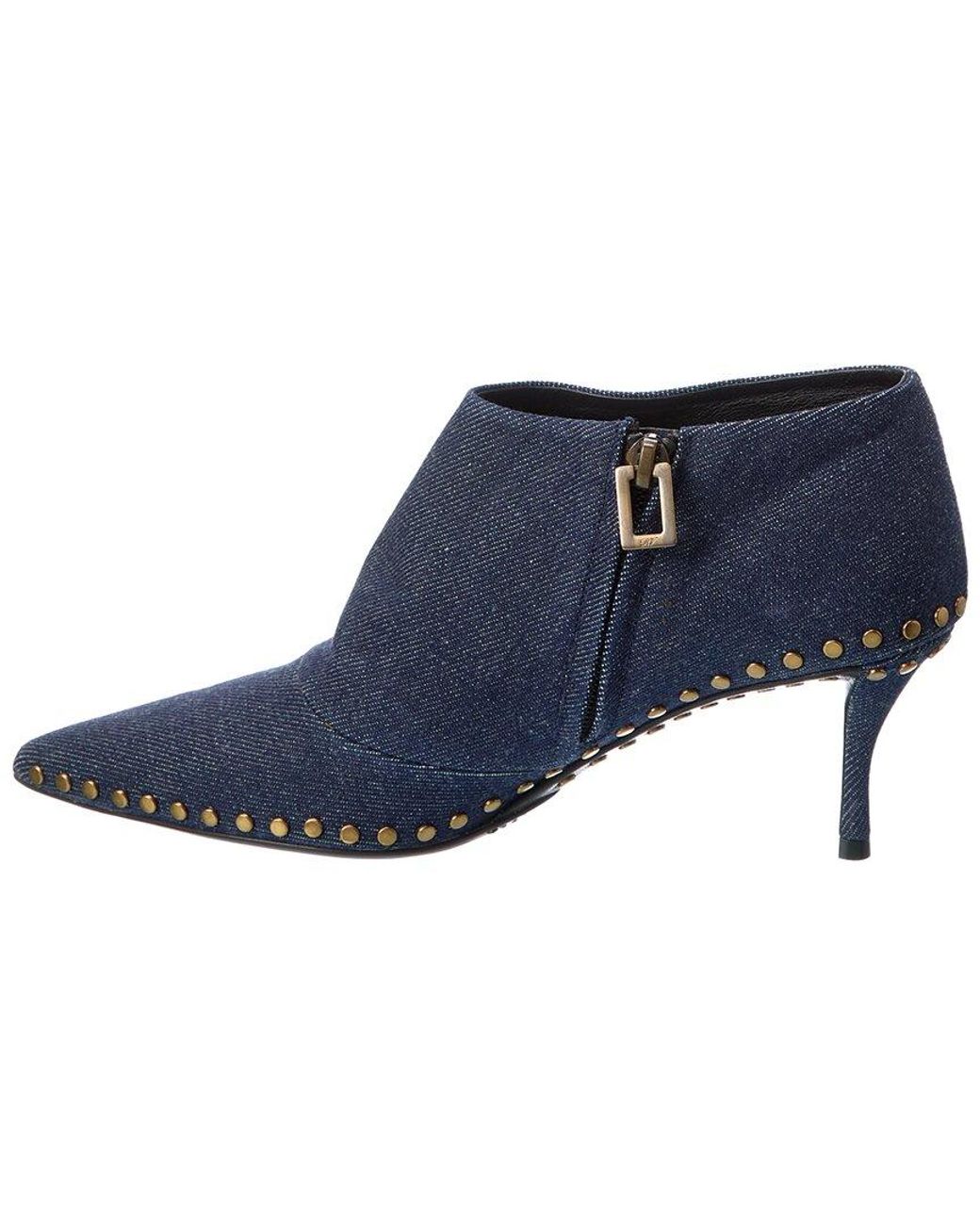 Roger Vivier Blue Denim Boot