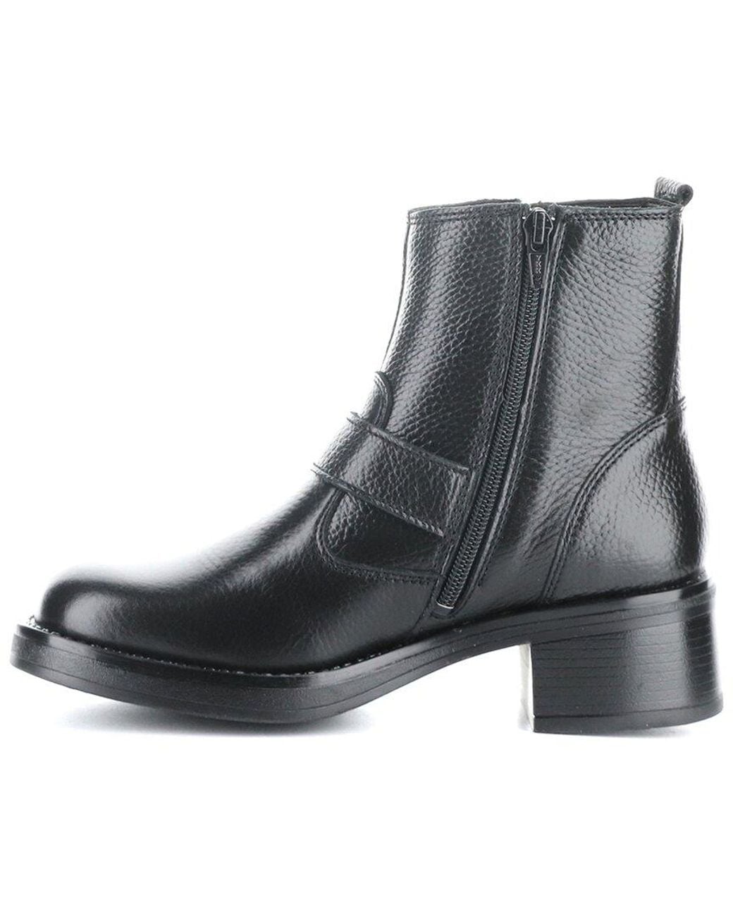 Bos. & Co. Black Grata Waterproof Leather Boot
