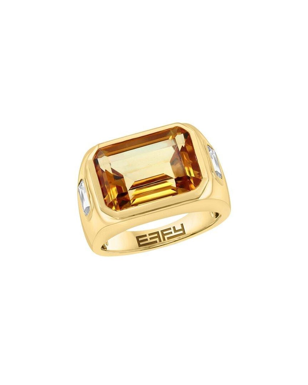 Effy Fine Jewelry Metallic 14K.84 Ct. Tw. Gemstone Ring