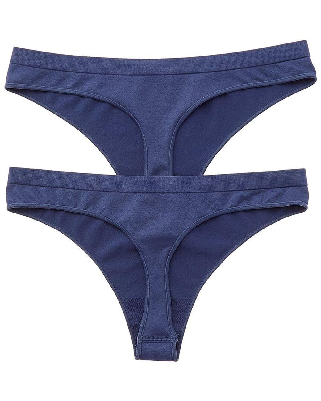 B.tempt'd Blue By Wacoal 2Pk Comfort Intended Daywear Thong