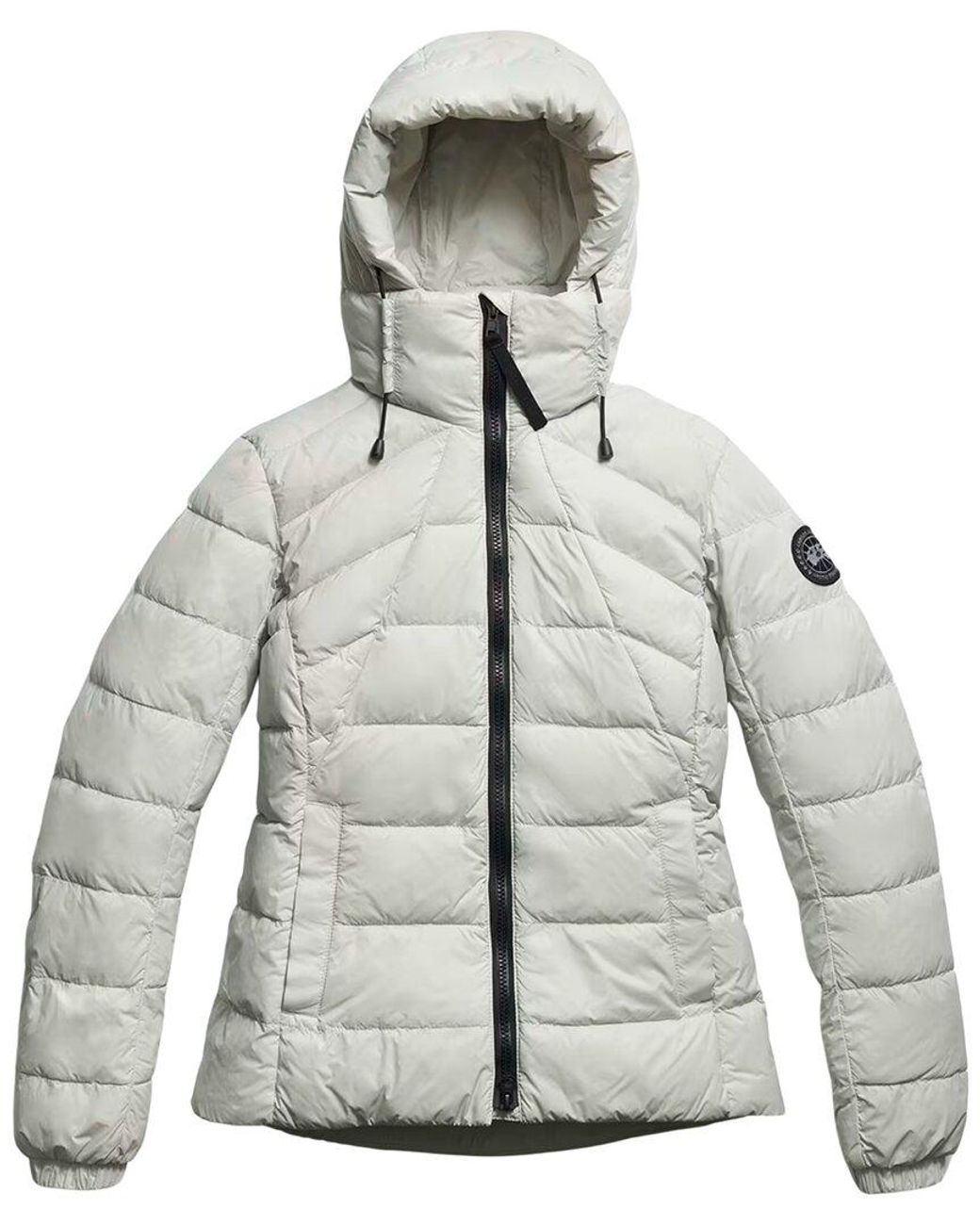 Canada Goose Gray Abbott Hoodie Disc Jacket