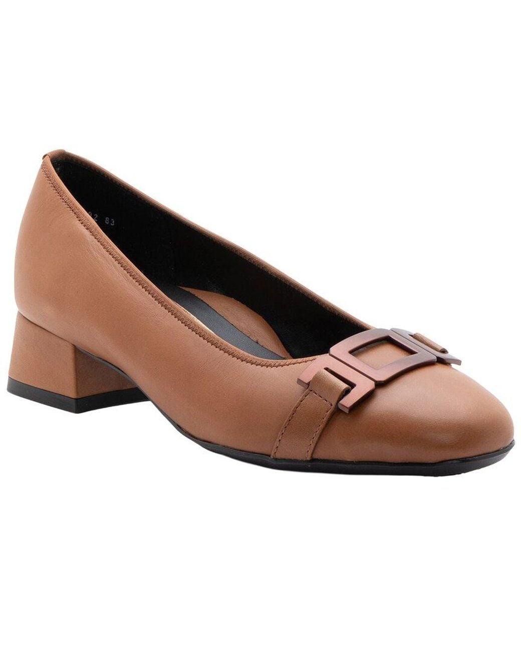Ara Brown Gallant Leather Pump