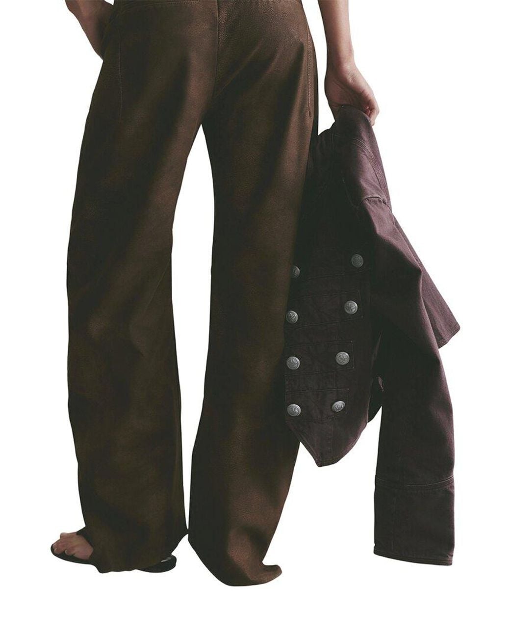 Free People Multicolor Spotlight Vegan Trouser